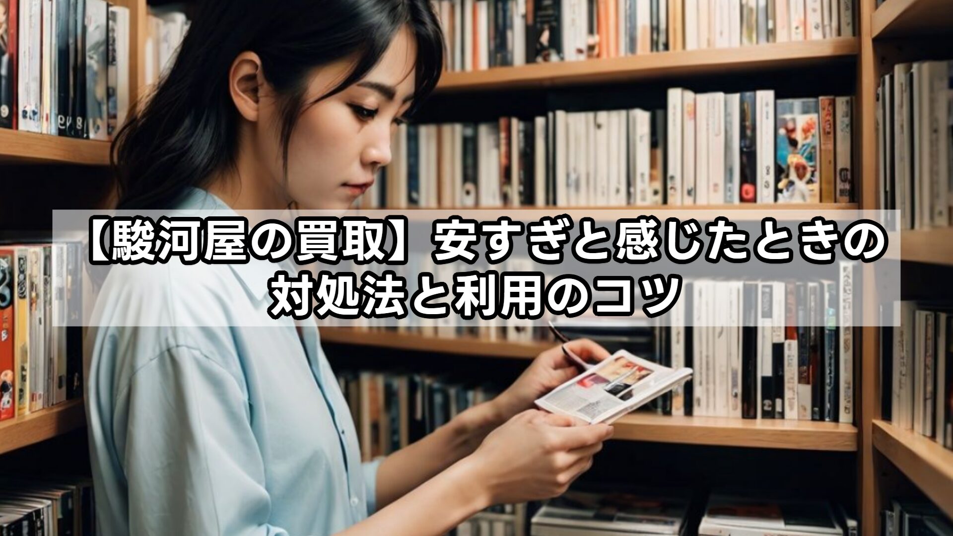 【駿河屋の買取】安すぎと感じたときの対処法と利用のコツ