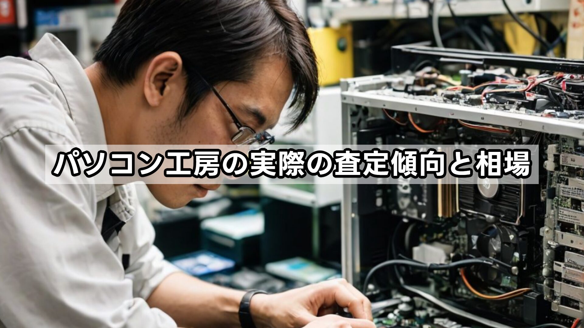 パソコン工房の実際の査定傾向と相場