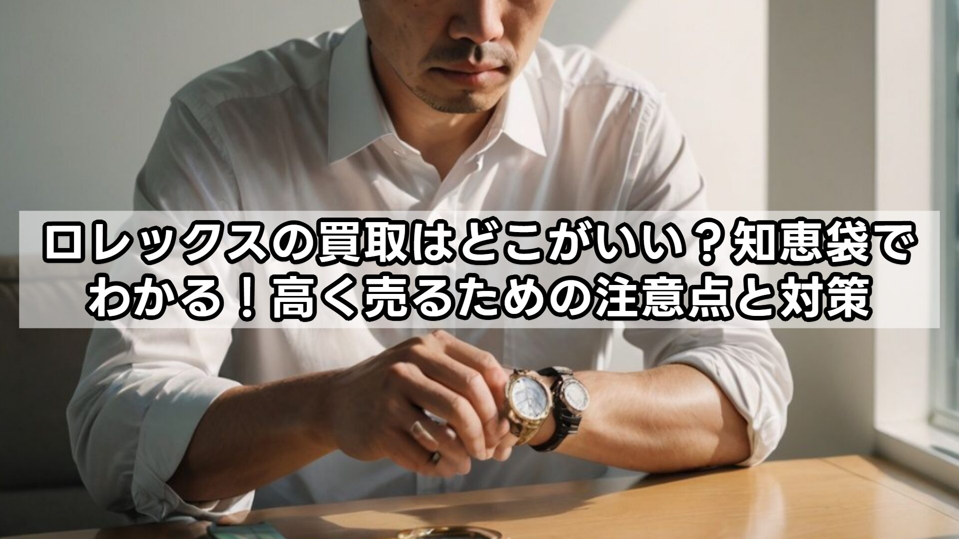 ロレックスの買取はどこがいい？知恵袋でわかる！高く売るための注意点と対策