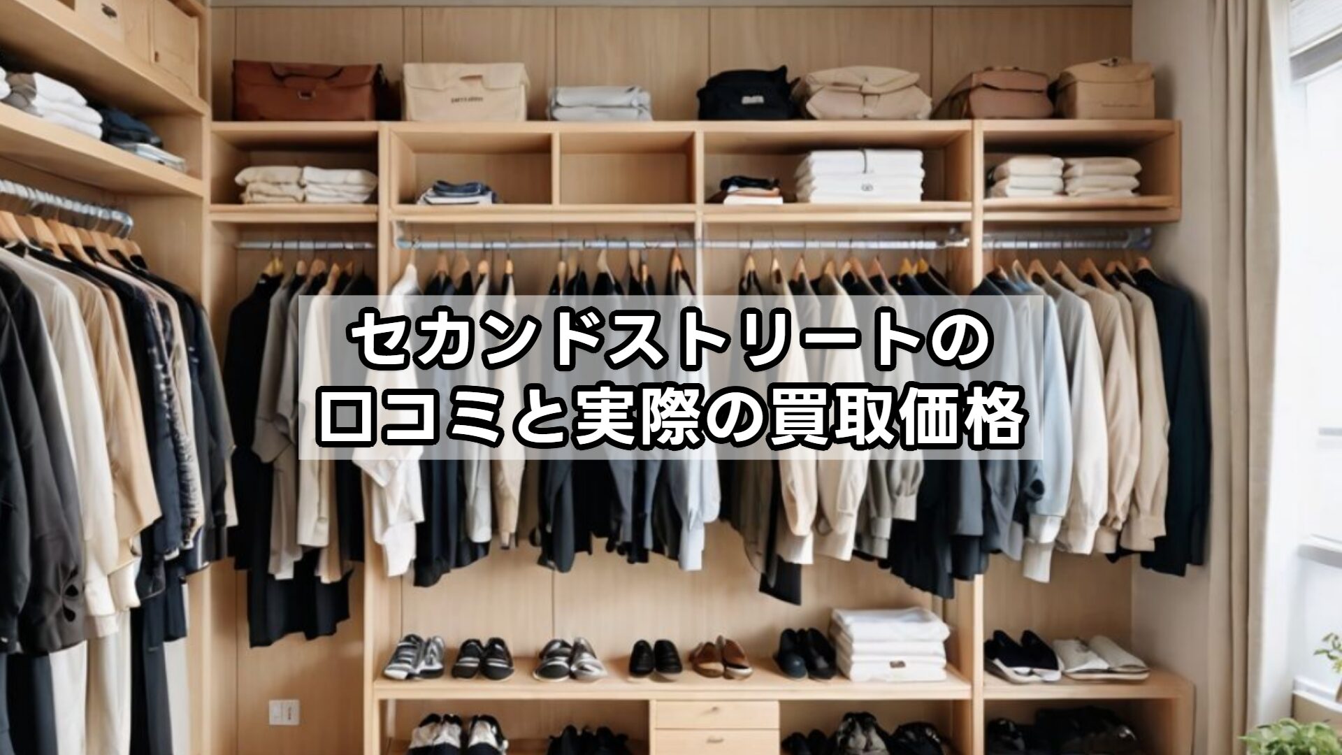 セカンドストリートの口コミと実際の買取価格