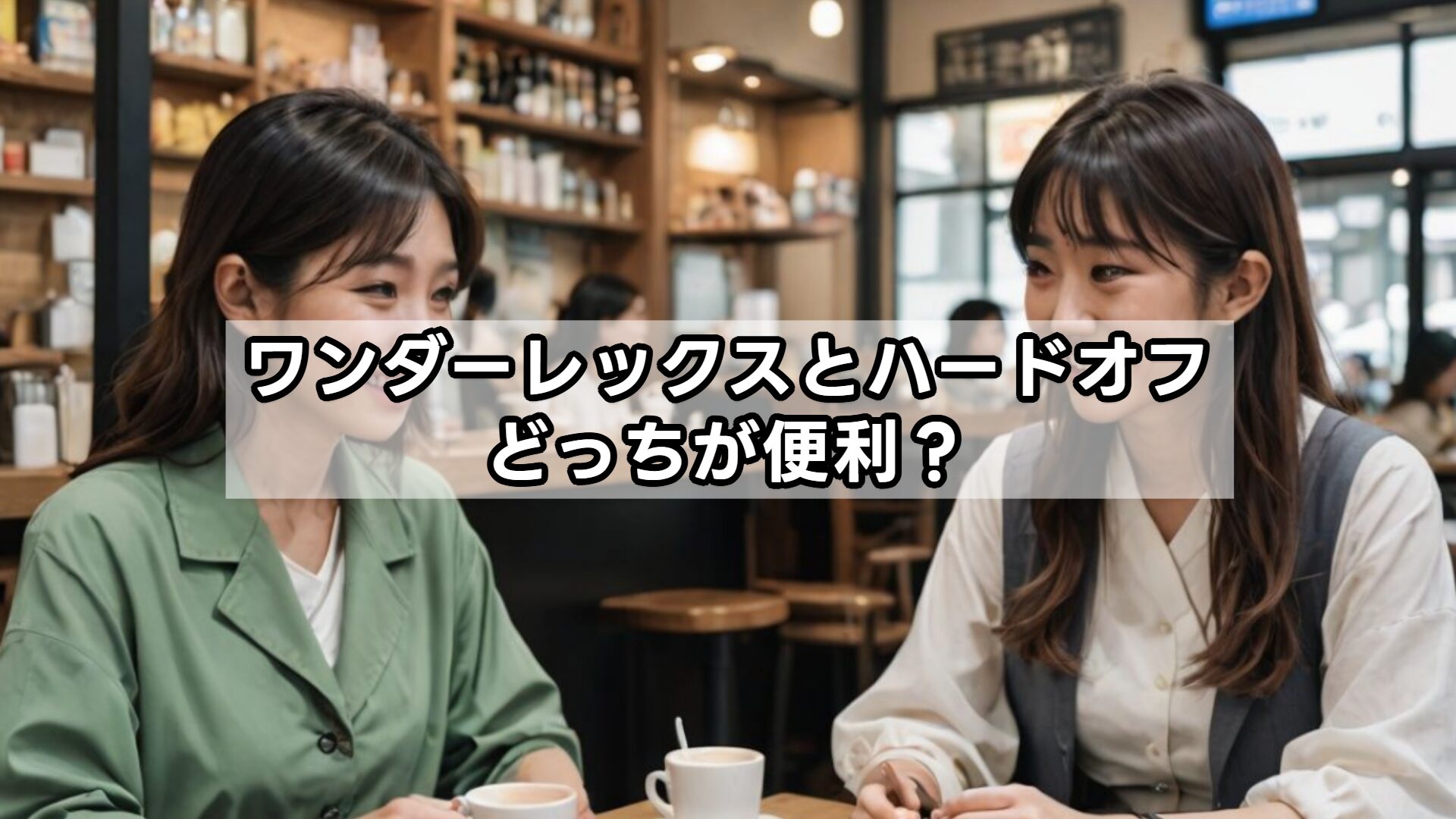 ワンダーレックスとハードオフどっちが便利？