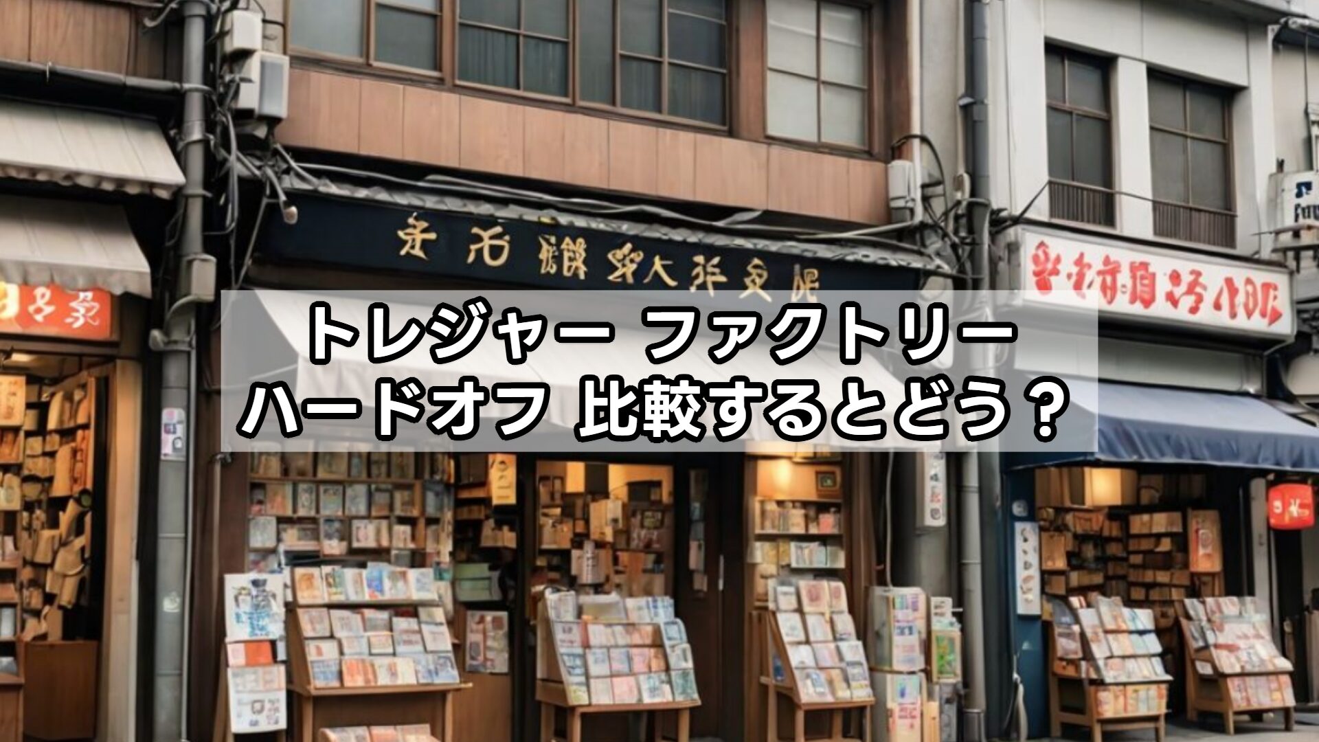 トレジャー ファクトリー ハードオフ 比較するとどう？