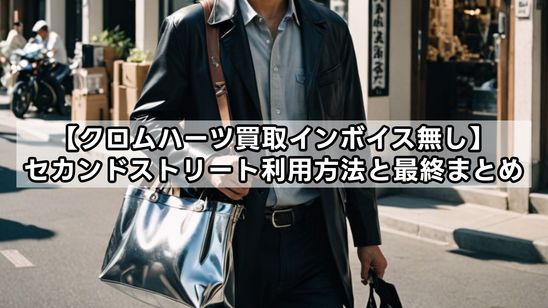 【クロムハーツ買取インボイス無し】セカンドストリート利用方法と最終まとめ