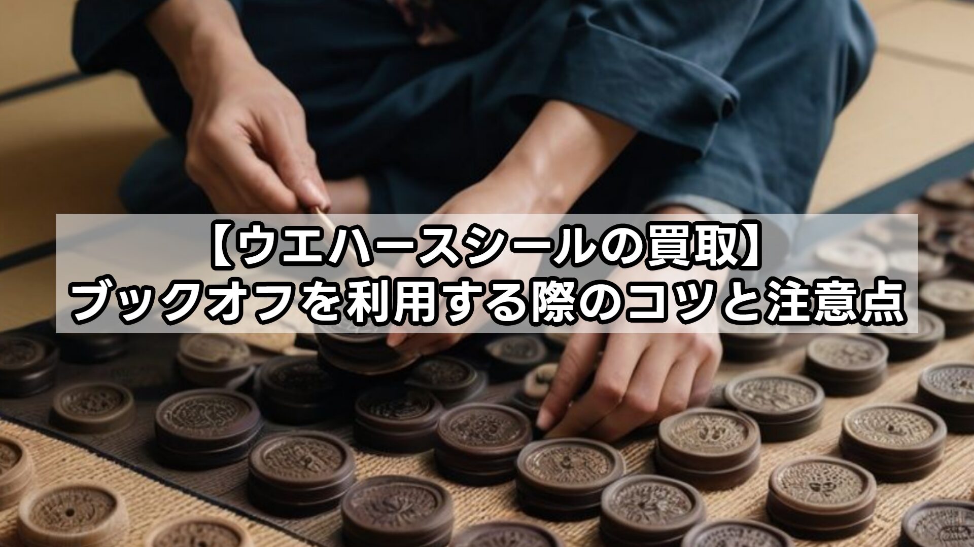 【ウエハースシールの買取】ブックオフを利用する際のコツと注意点
