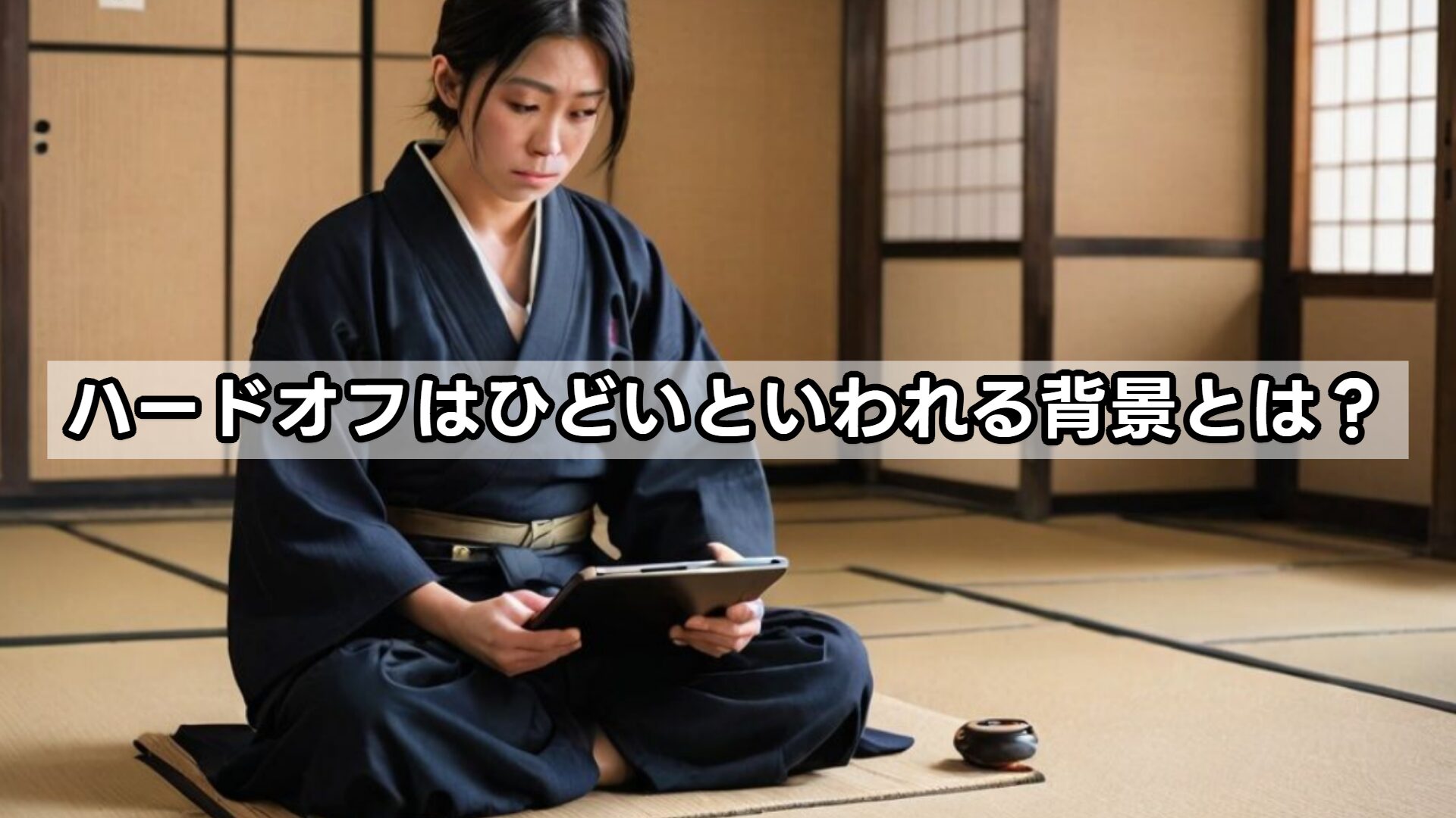 ハードオフはひどいといわれる背景とは？