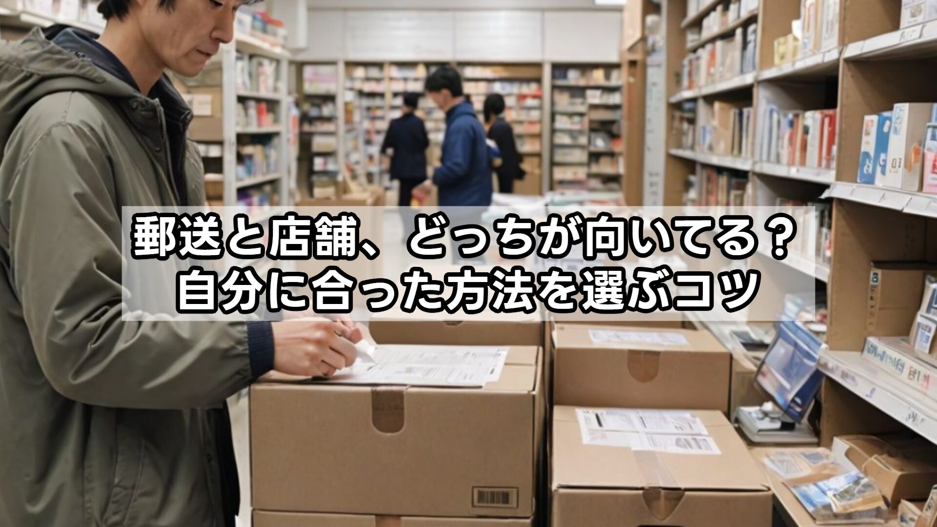 郵送と店舗、どっちが向いてる？自分に合った方法を選ぶコツ
