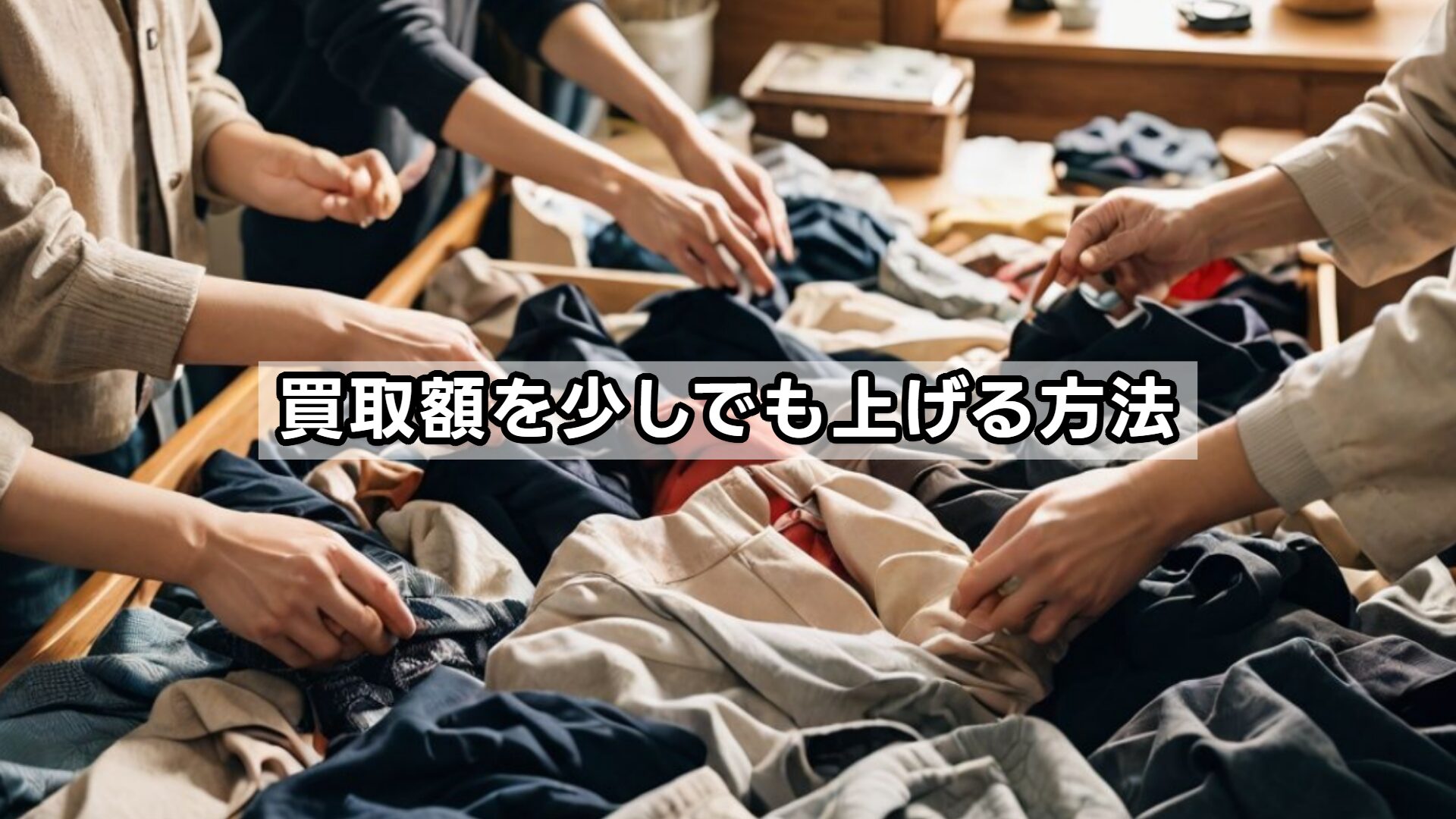 買取額を少しでも上げる方法