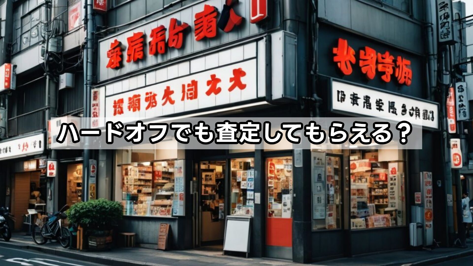 ハードオフでも査定してもらえる？