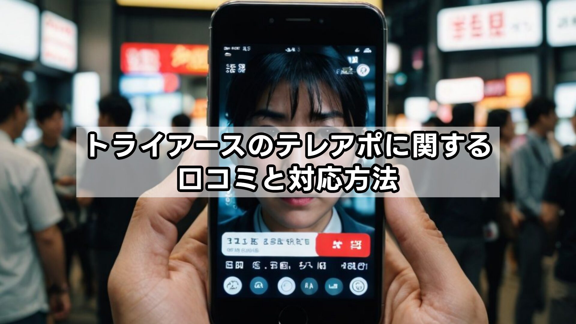 トライアースのテレアポに関する口コミと対応方法