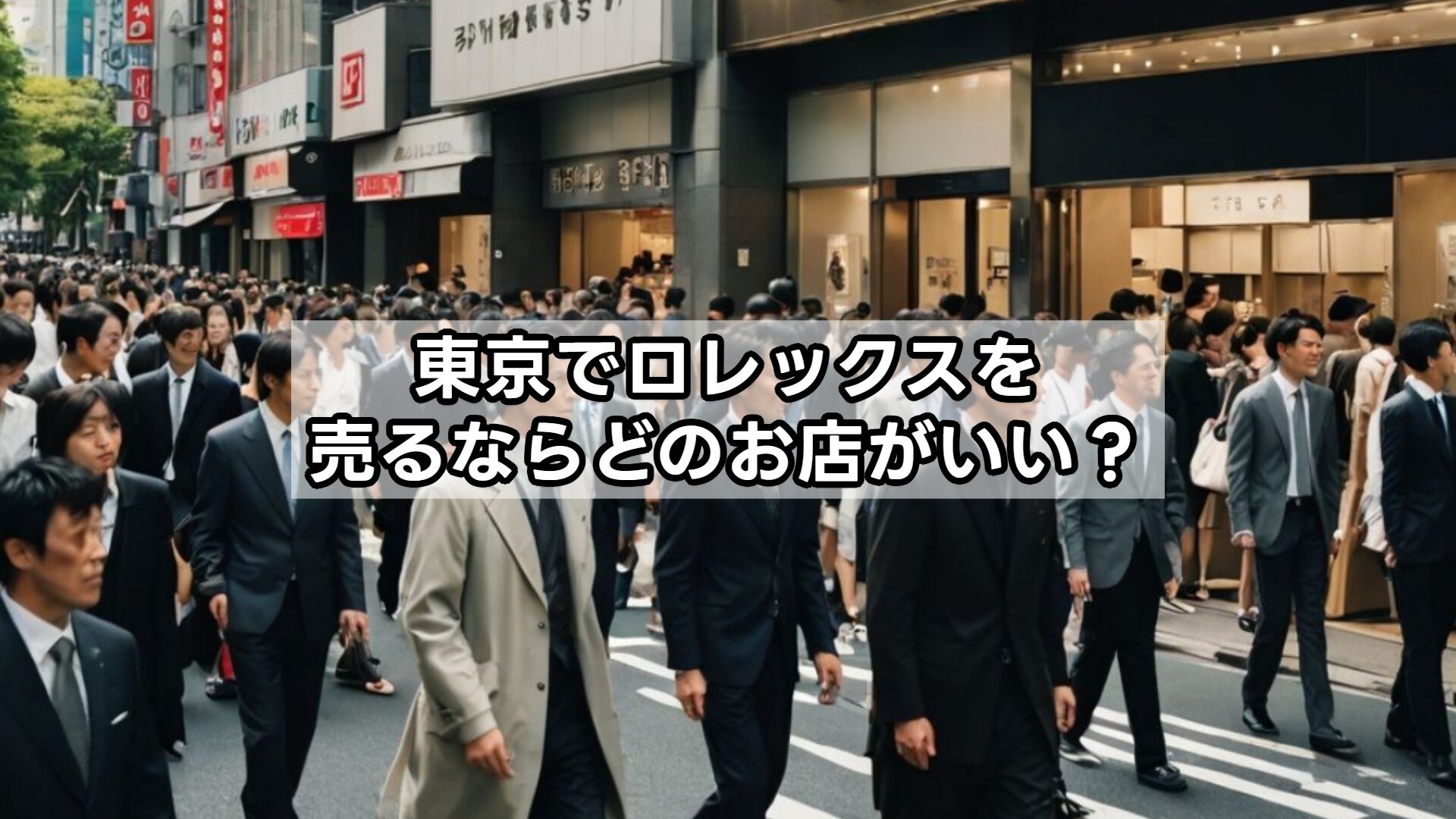 東京でロレックスを売るならどのお店がいい？