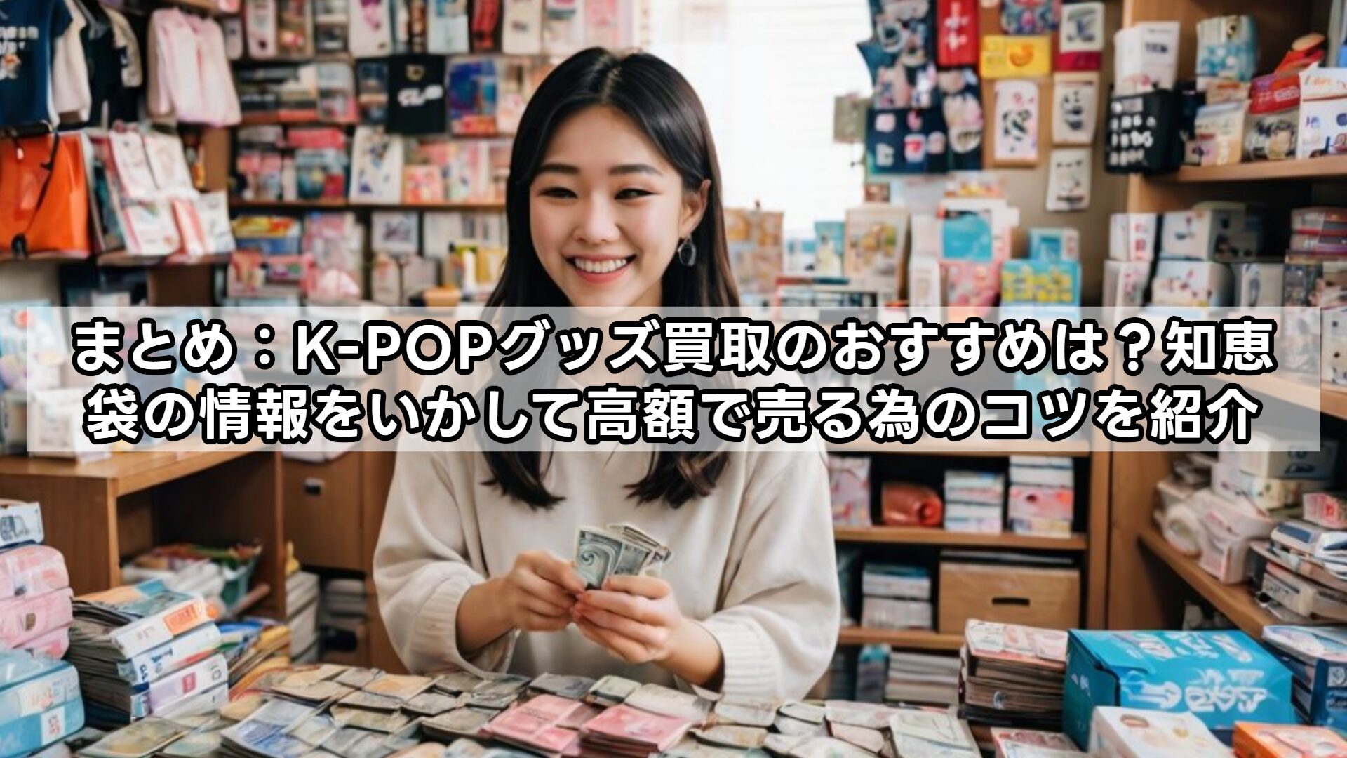 まとめ：K-POPグッズ買取のおすすめは？知恵袋の情報をいかして高額で売る為のコツを紹介