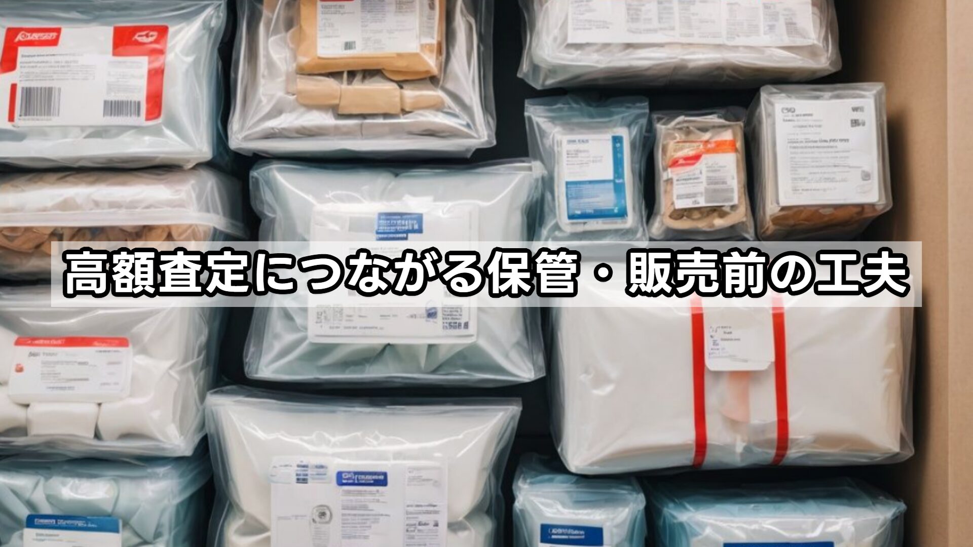 高額査定につながる保管・販売前の工夫