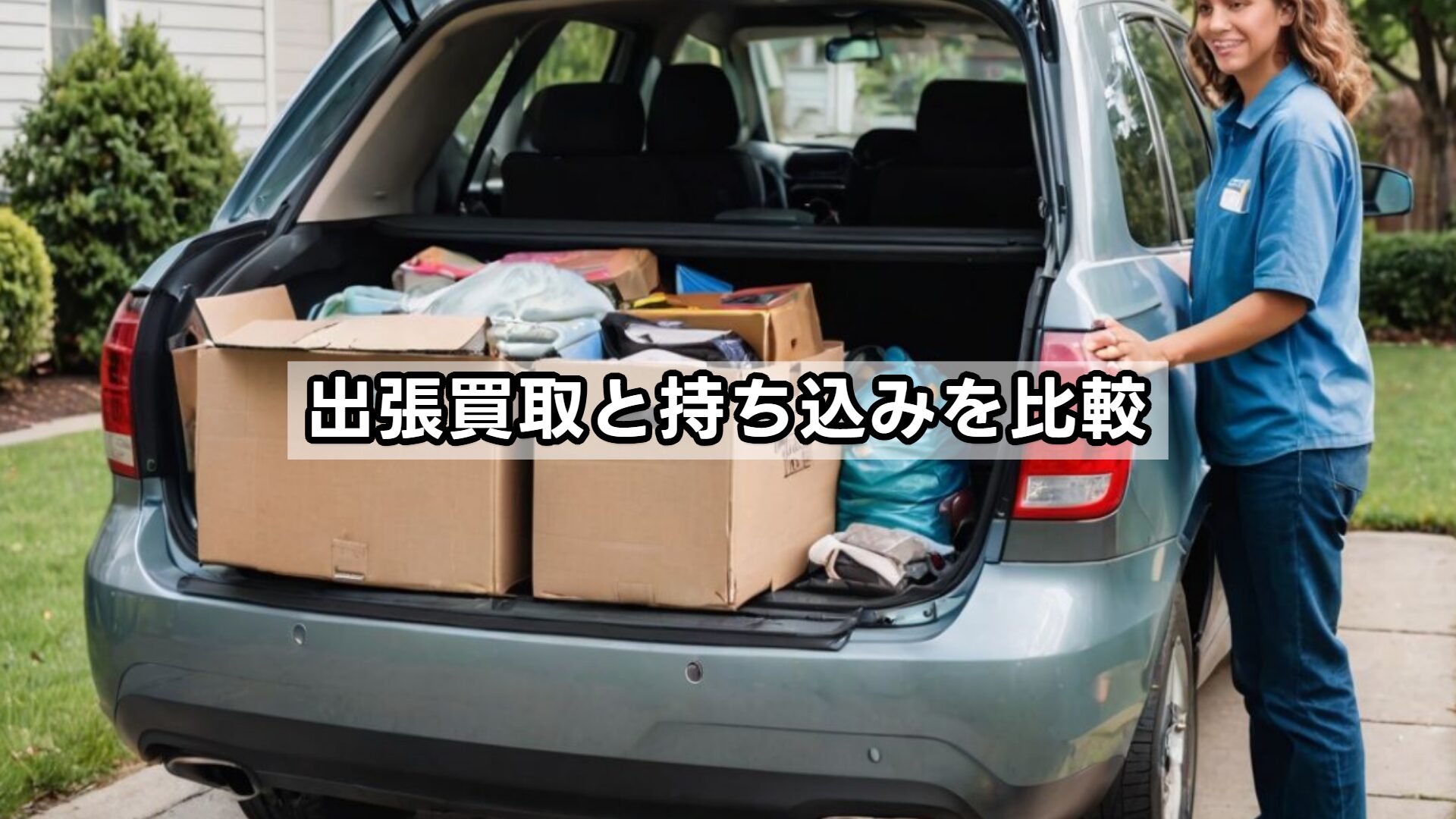 出張買取と持ち込みを比較