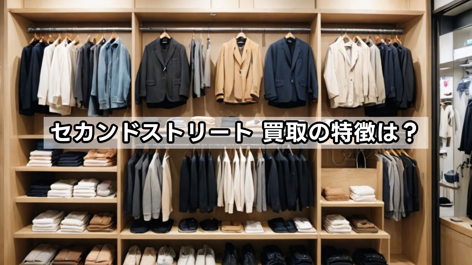 セカンドストリート 買取の特徴は？
