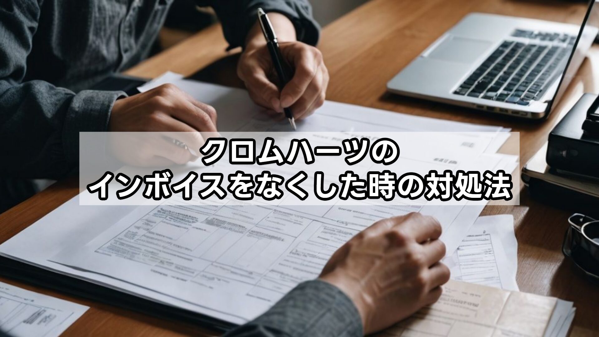 クロムハーツのインボイスをなくした時の対処法