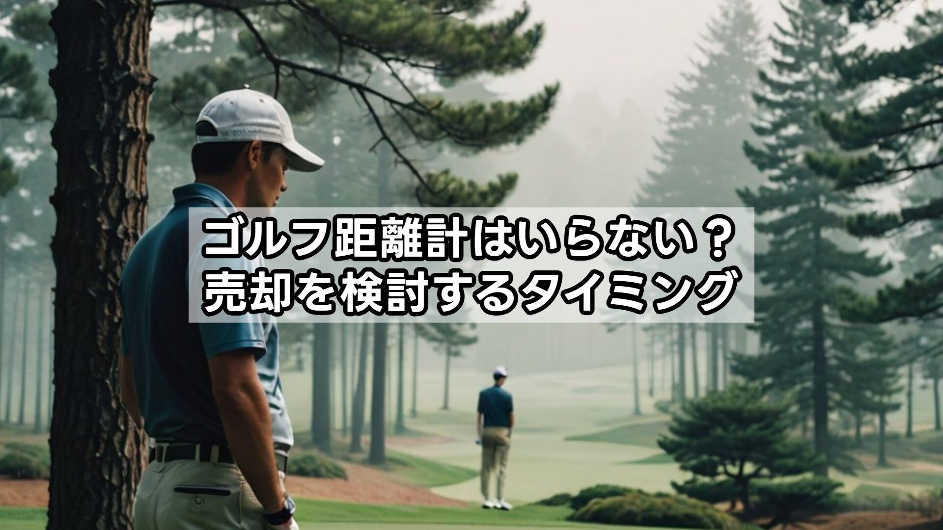 ゴルフ距離計はいらない？売却を検討するタイミング