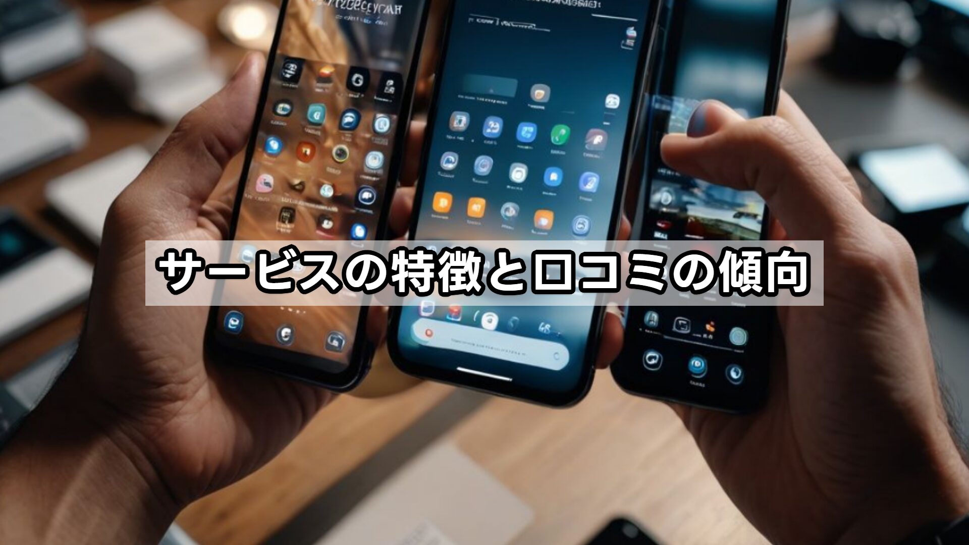サービスの特徴と口コミの傾向