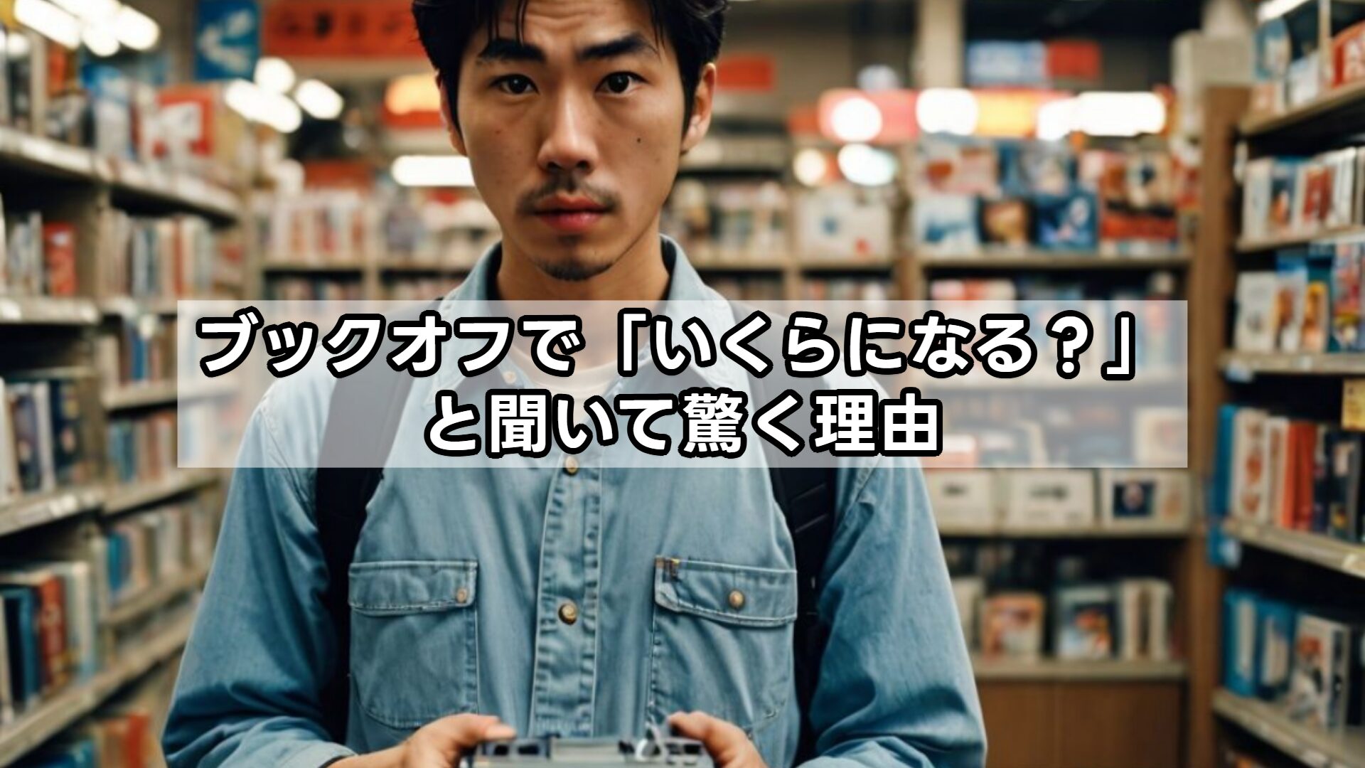 ブックオフで「いくらになる？」と聞いて驚く理由