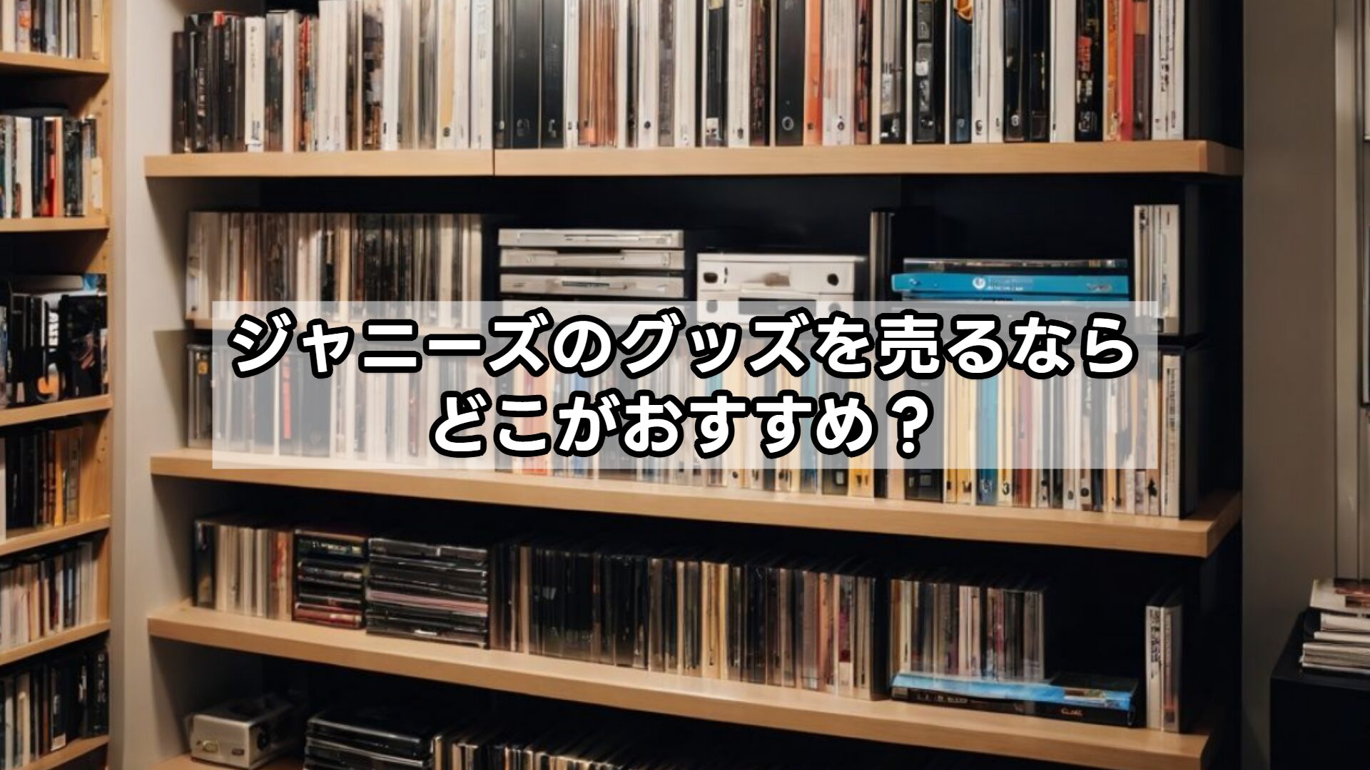 ジャニーズのグッズを売るならどこがおすすめ？