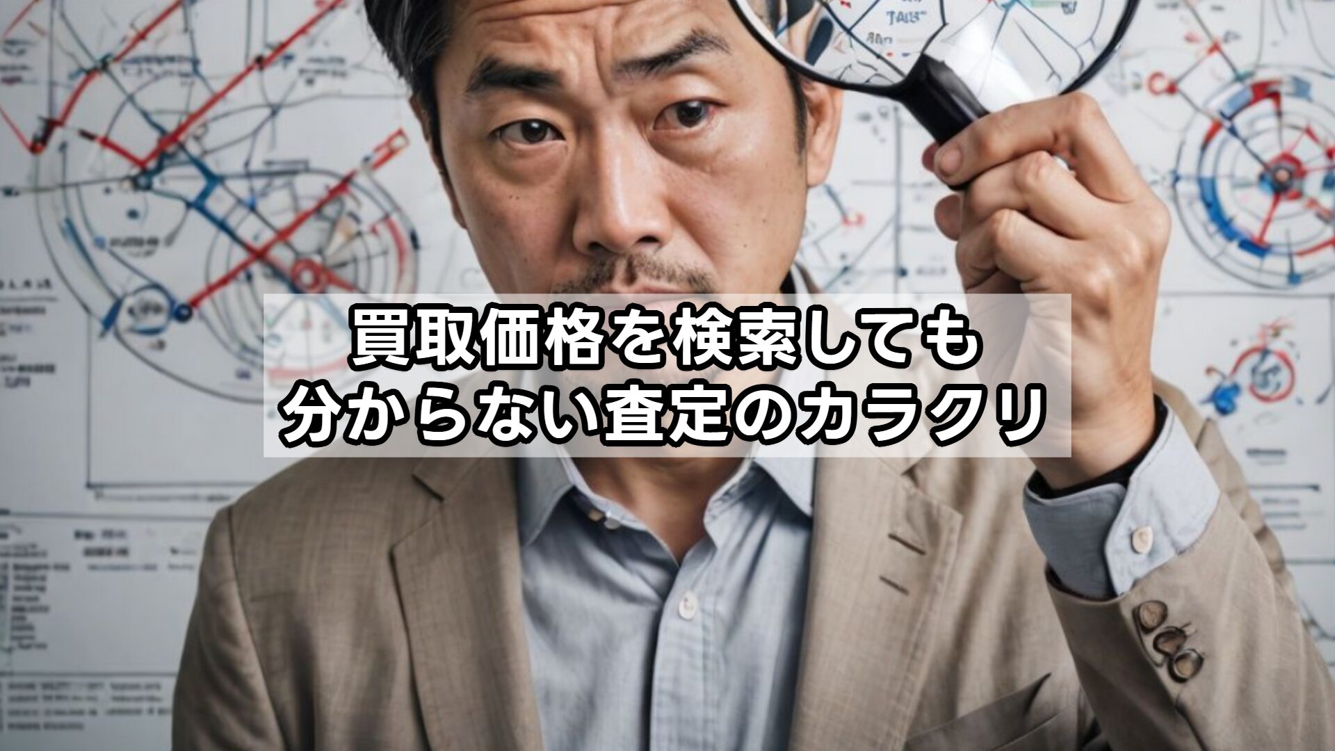 買取価格を検索しても分からない査定のカラクリ