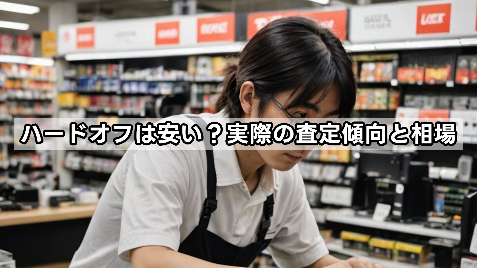 ハードオフは安い？実際の査定傾向と相場