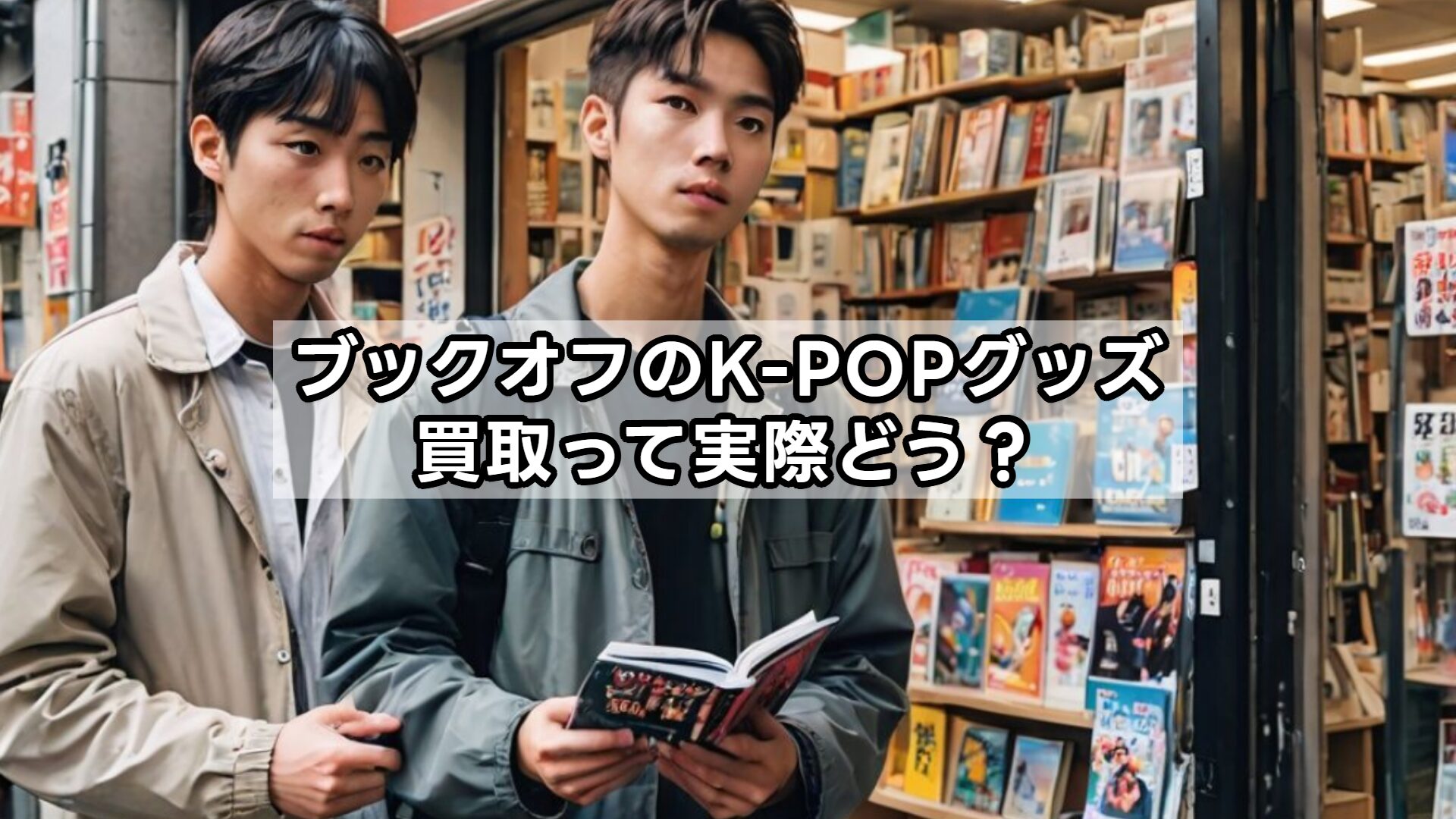 ブックオフのK-POPグッズ買取って実際どう？