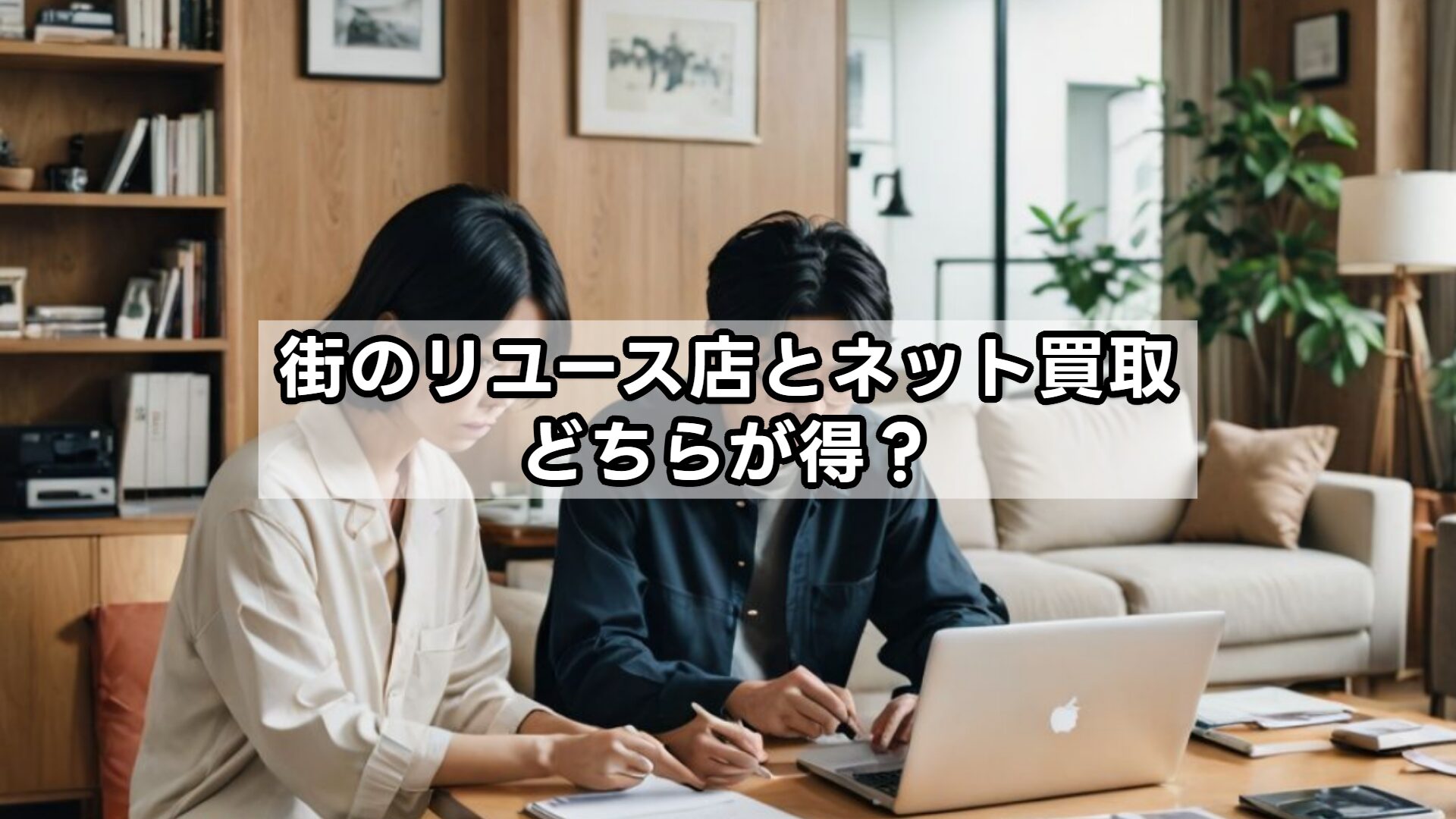 街のリユース店とネット買取、どちらが得？