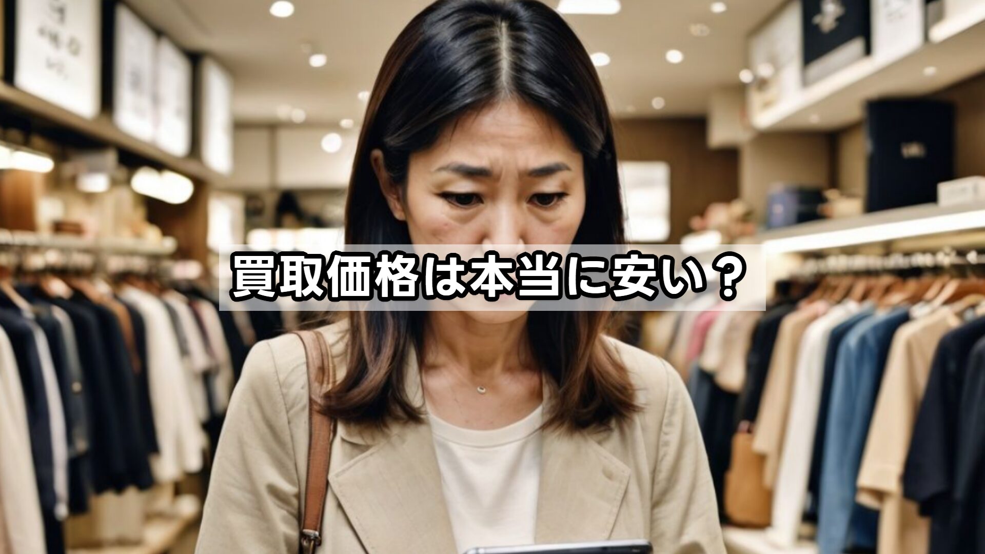 買取価格は本当に安い？