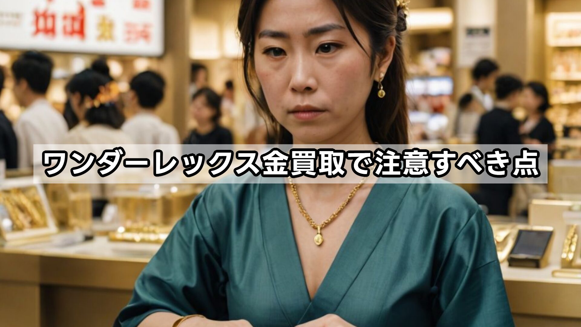 ワンダーレックス金買取で注意すべき点