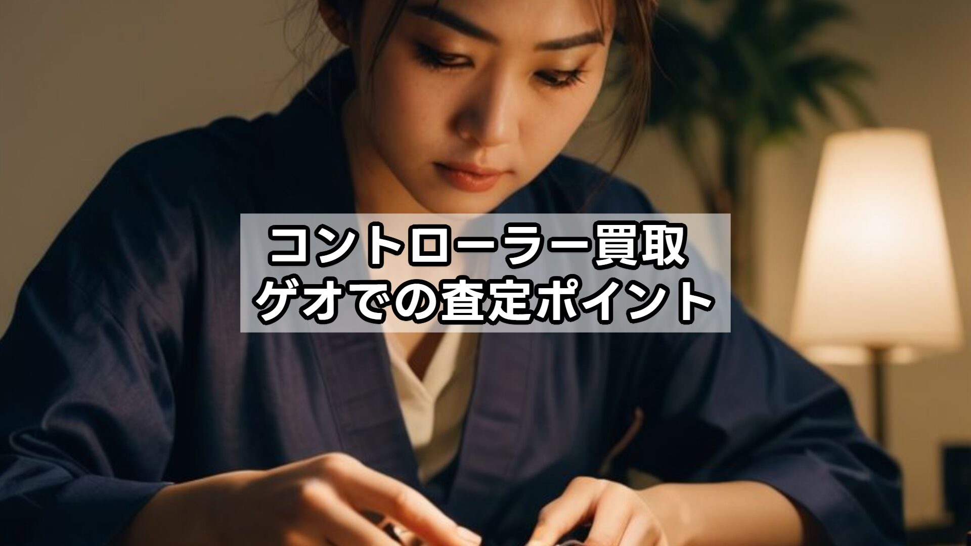 コントローラー買取 ゲオでの査定ポイント