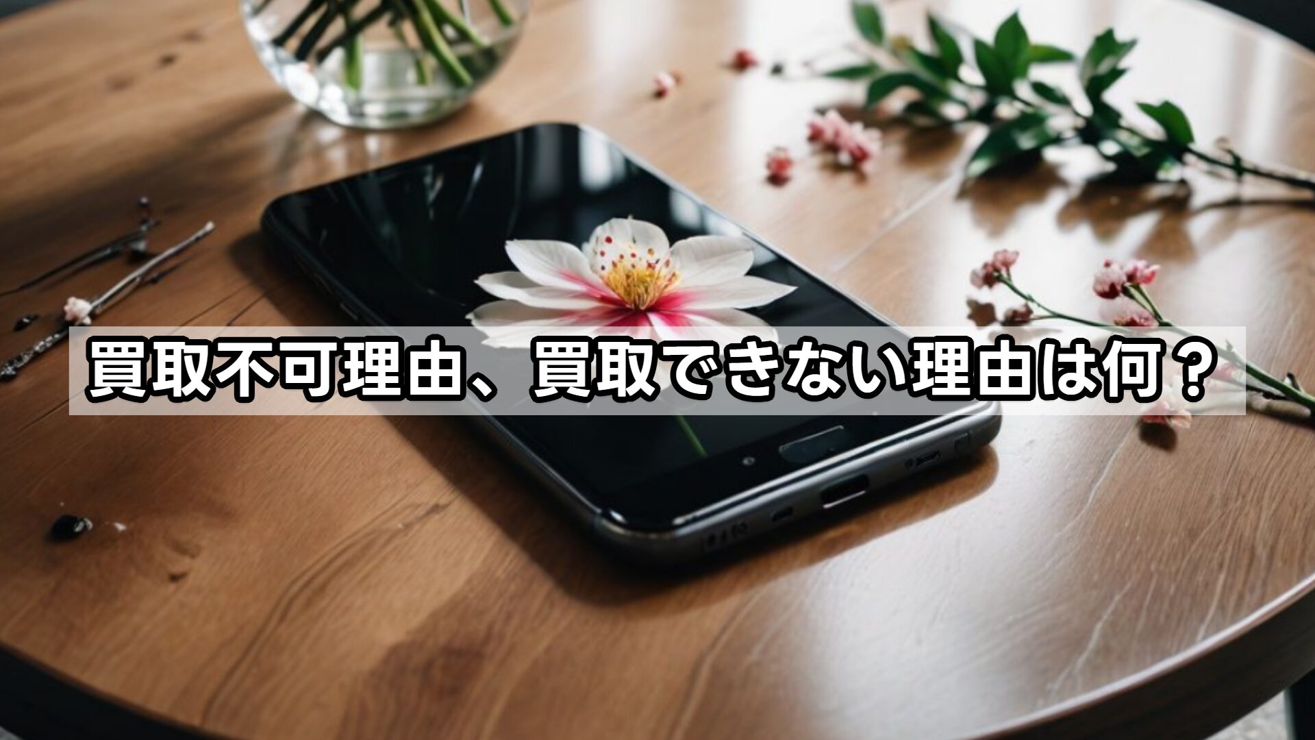 買取不可理由、買取できない理由は何？