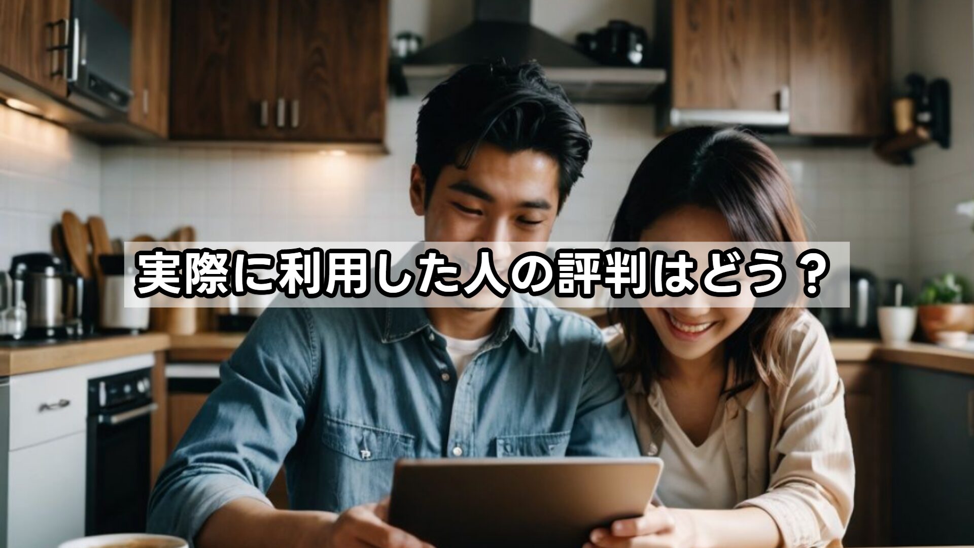実際に利用した人の評判はどう？