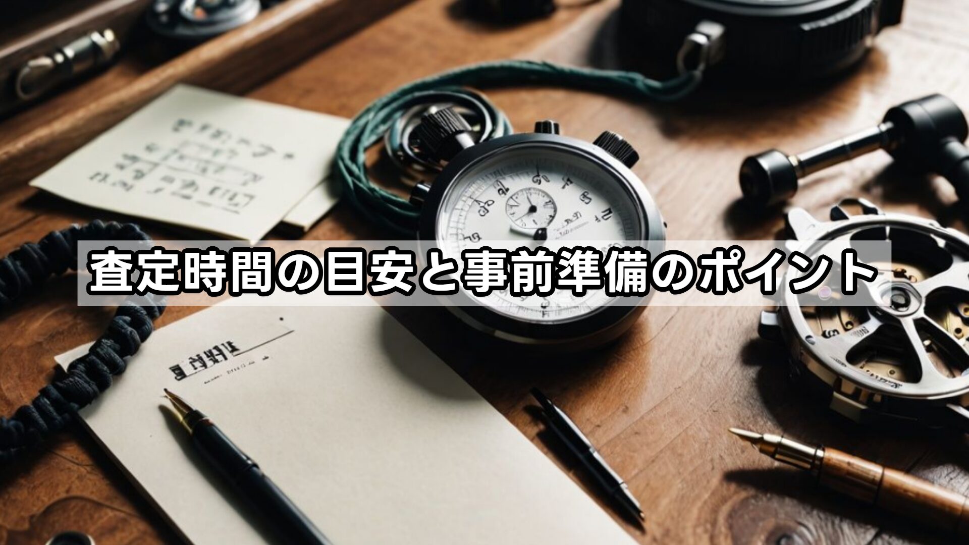 査定時間の目安と事前準備のポイント
