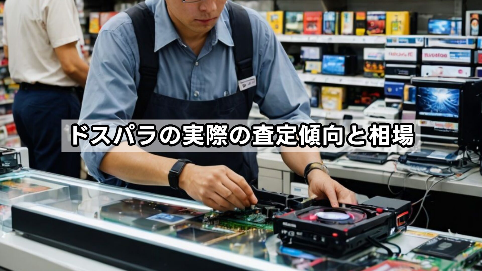 ドスパラの実際の査定傾向と相場