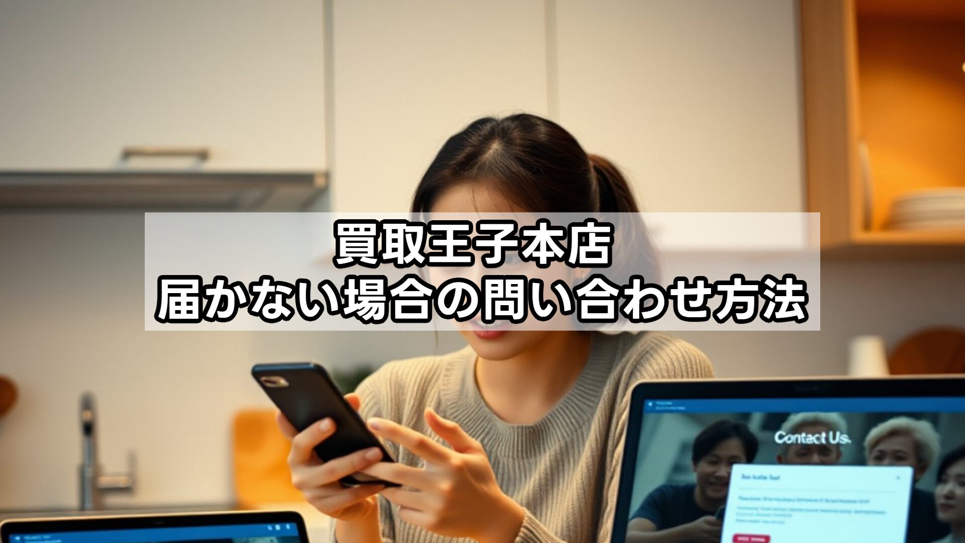 買取王子本店 届かない場合の問い合わせ方法