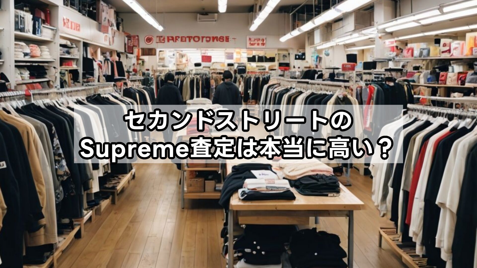 セカンドストリートのSupreme査定は本当に高い？