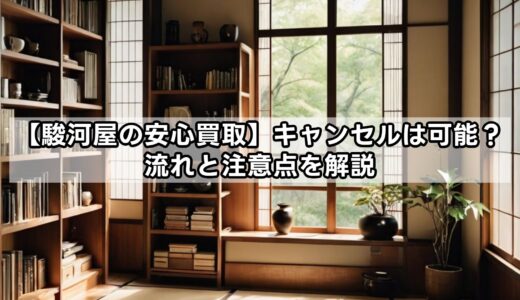 【駿河屋の安心買取】キャンセルは可能？流れと注意点を解説