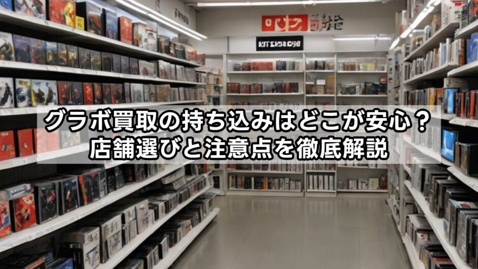 グラボ買取の持ち込みはどこが安心？店舗選びと注意点を徹底解説