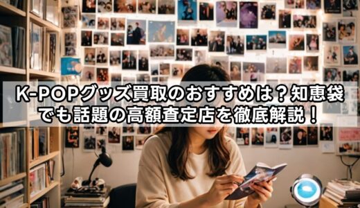 K-POPグッズ買取のおすすめは？知恵袋でも話題の高額査定店を徹底解説！
