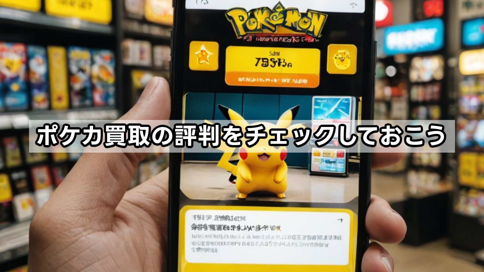 ポケカ買取の評判をチェックしておこう