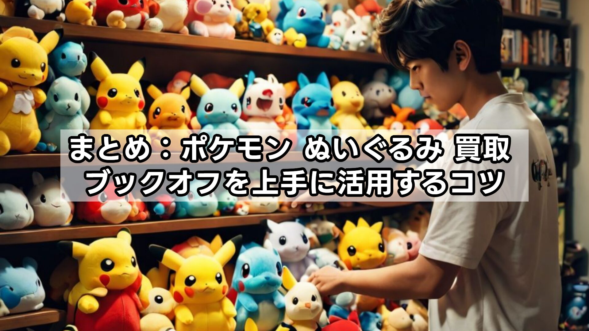 まとめ：ポケモン ぬいぐるみ 買取 ブックオフを上手に活用するコツ