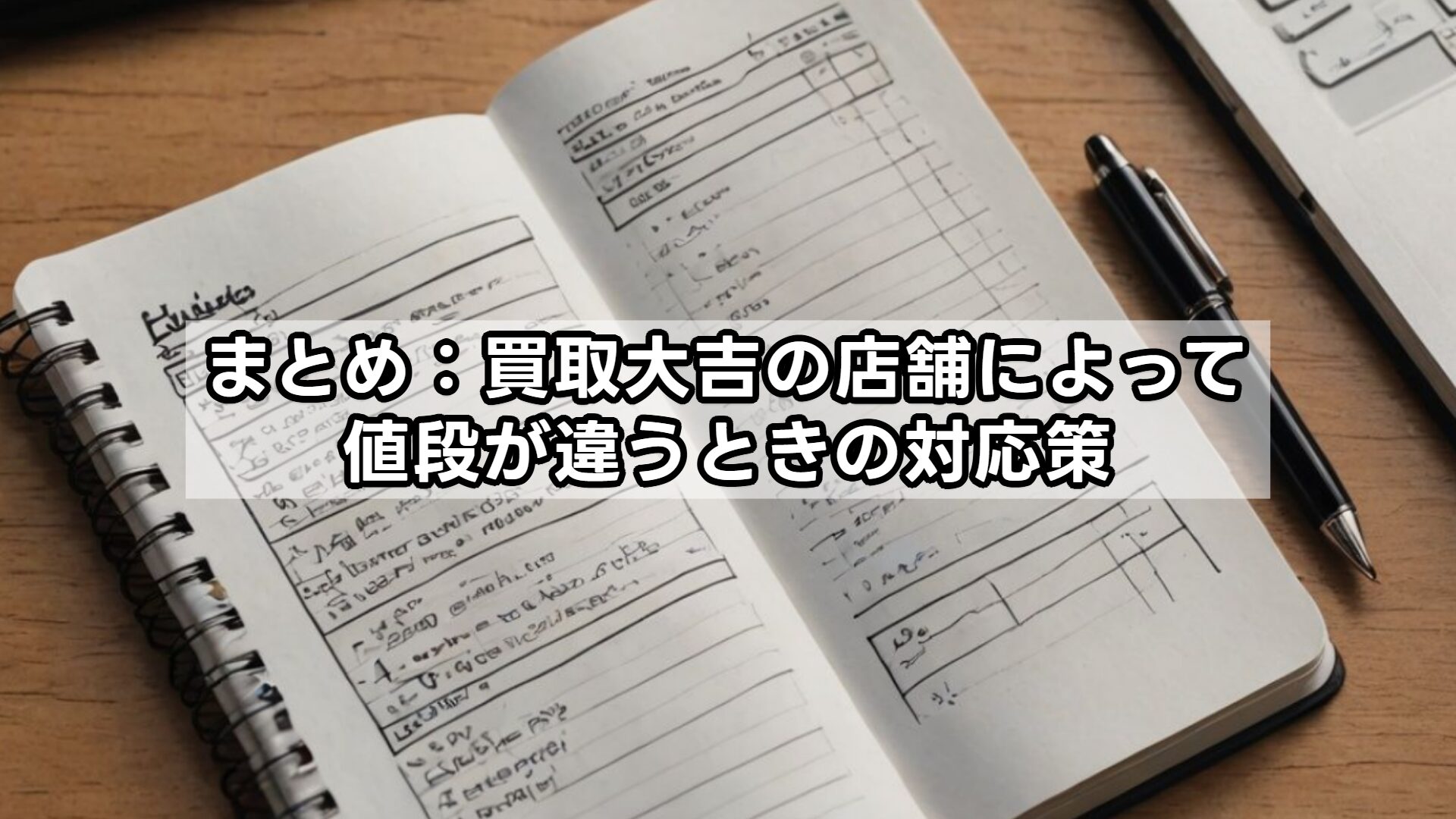 まとめ：買取大吉の店舗によって値段が違うときの対応策