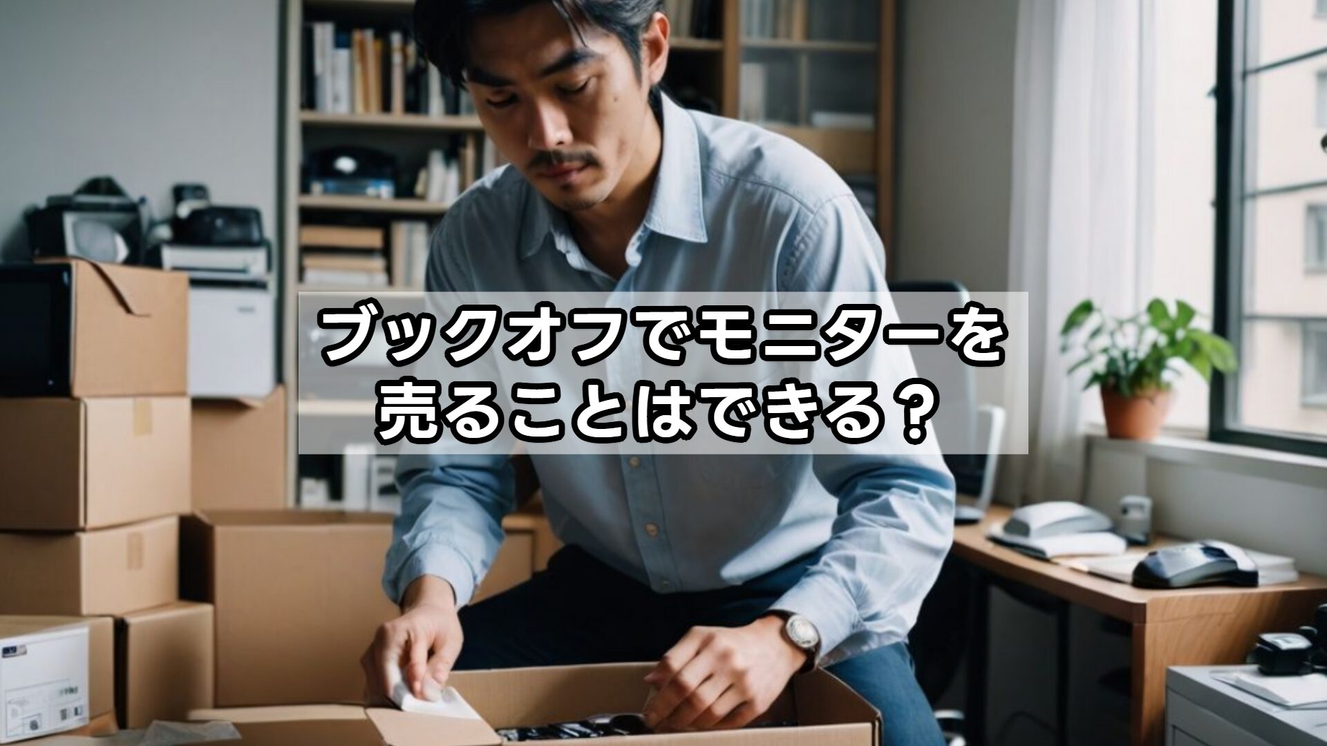 ブックオフでモニターを売ることはできる？