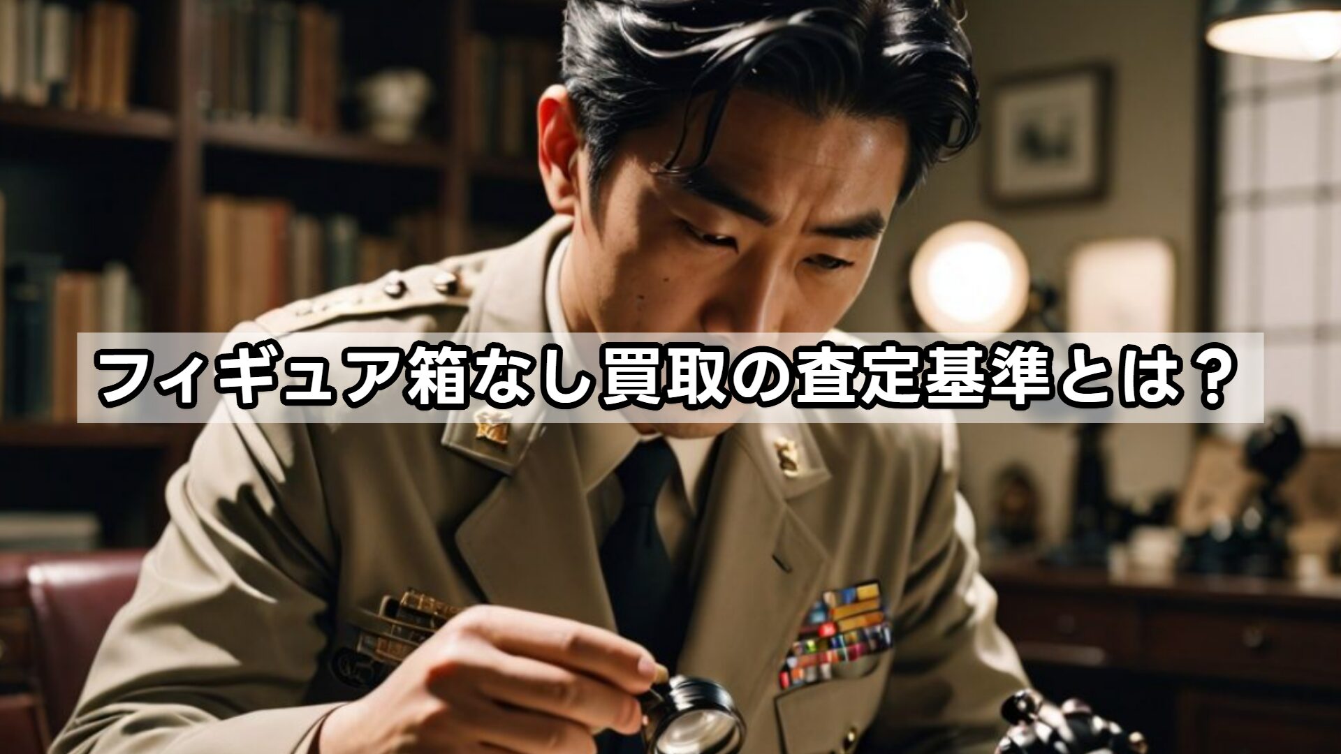 フィギュア箱なし買取の査定基準とは？