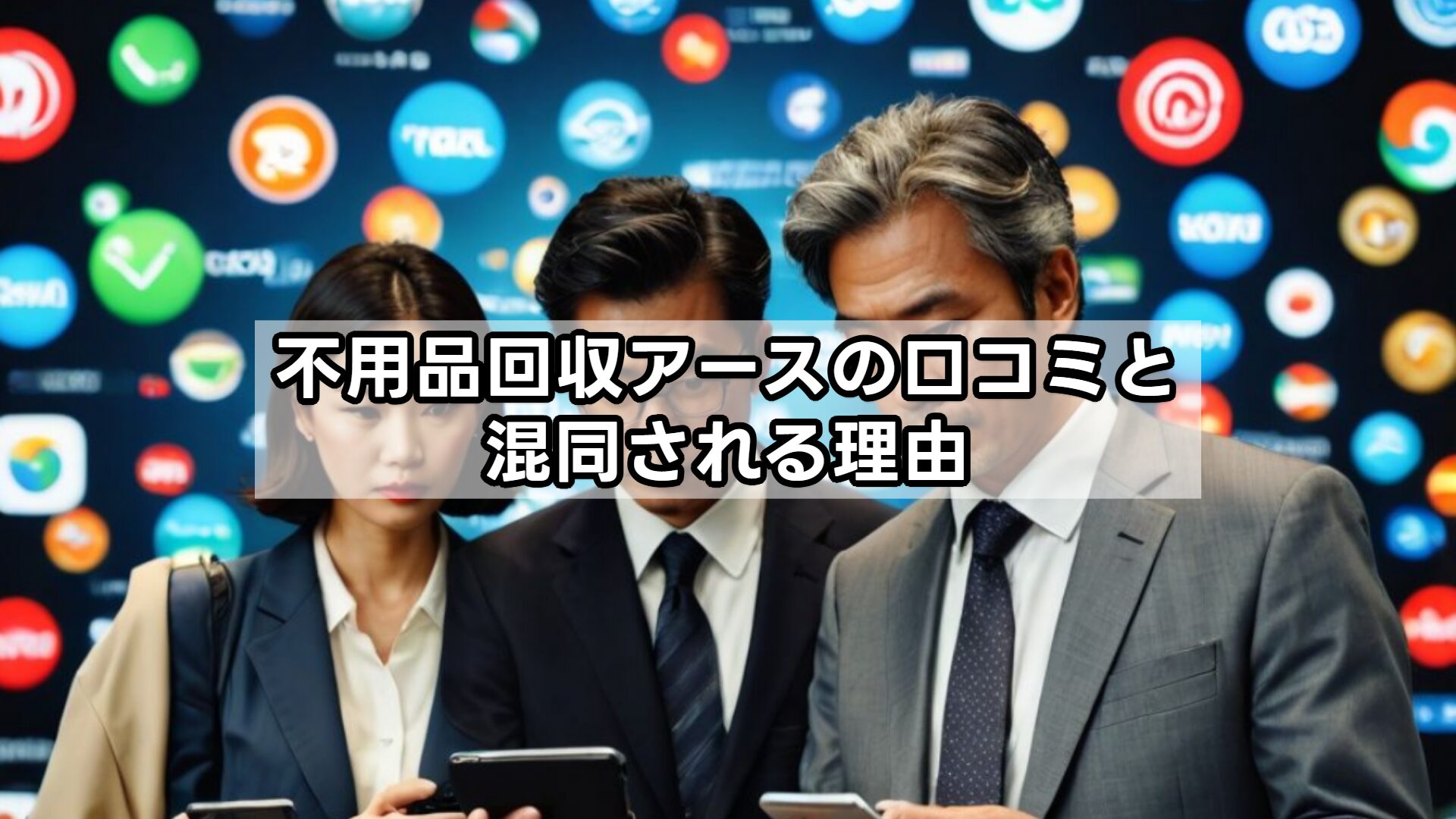 不用品回収アースの口コミと混同される理由