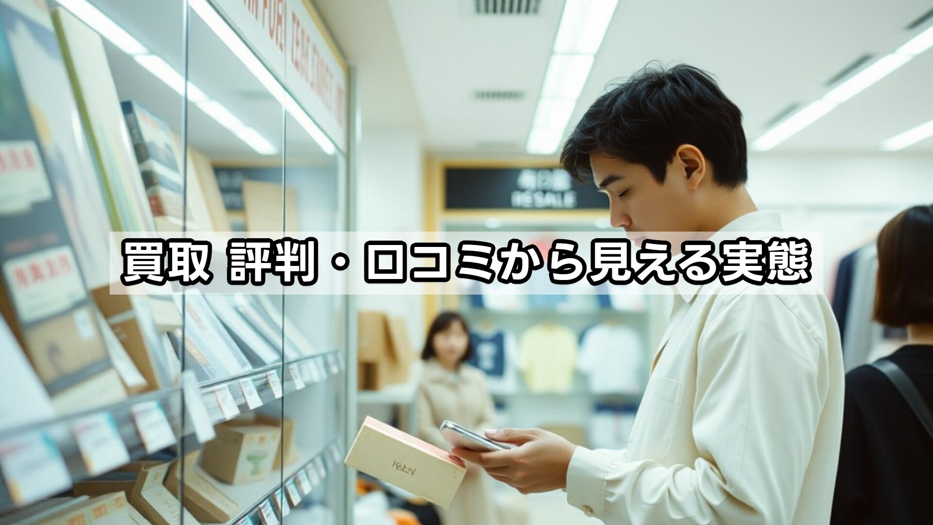 買取 評判・口コミから見える実態