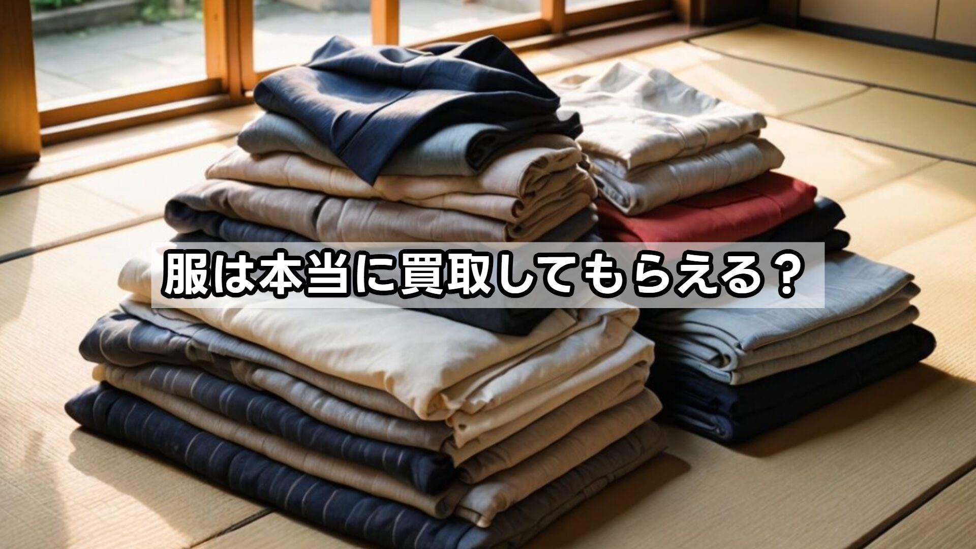 服は本当に買取してもらえる？