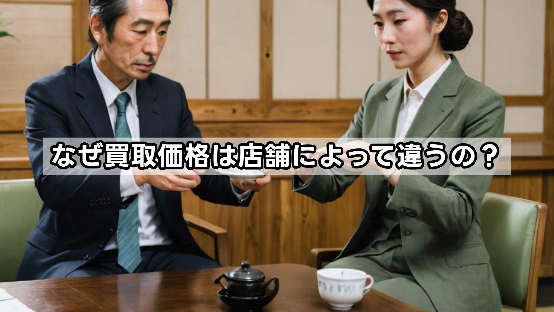 なぜ買取価格は店舗によって違うの？