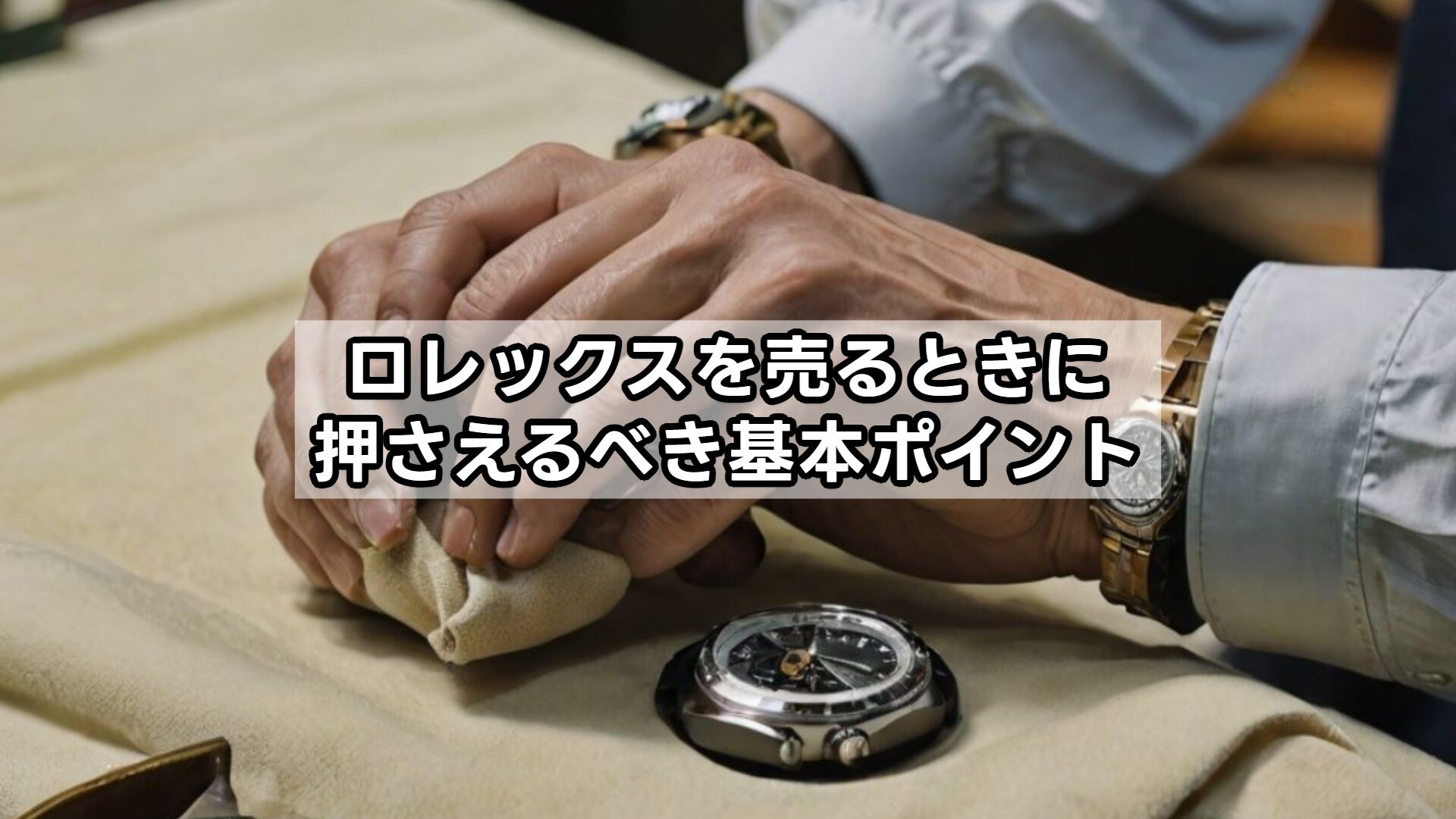ロレックスを売るときに押さえるべき基本ポイント