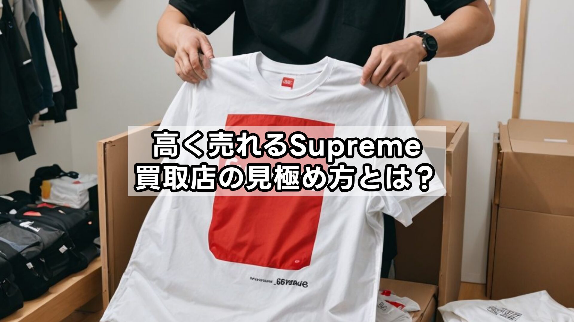 高く売れるSupreme買取店の見極め方とは？